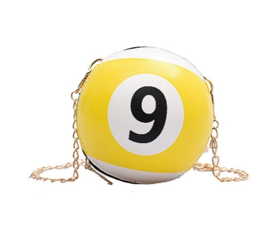 Cute Round Number Pattern Mini Chain Crossbody Bags