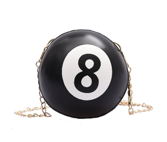 Cute Round Number Pattern Mini Chain Crossbody Bags