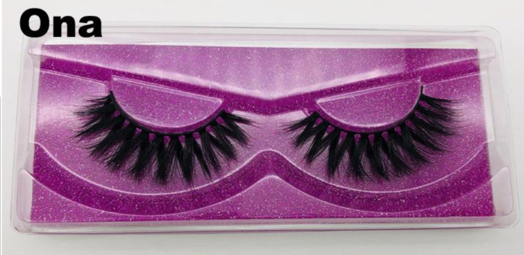 3D mink lashes hand made false eyelashes full strip (30 Styles) lashes