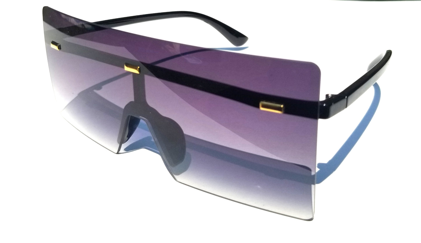 Square Shield Style Sunglasses