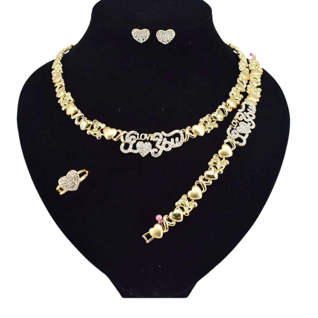 Trending XOXO Jewelry Set